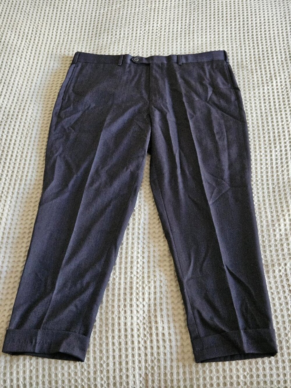 Brooks Brothers Madison Charcoal Wool Dress Pants W40 L28